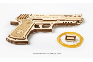 'Wolf-01 Handgun' mechanical model kit